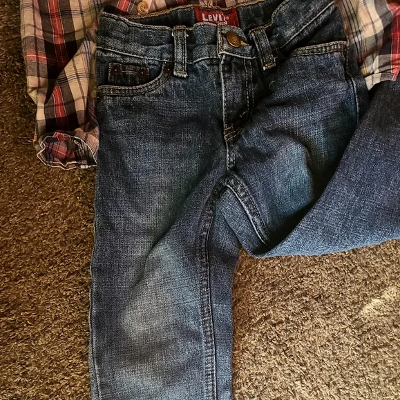 Levi's 3T & Buster Brown 4T boys outfit set - Picture 7 of 10